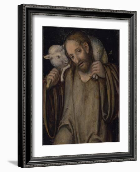 The Good Shepherd-Lucas Cranach the Elder-Framed Giclee Print
