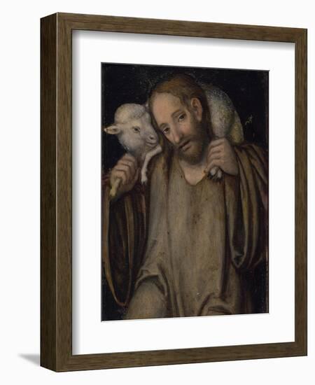 The Good Shepherd-Lucas Cranach the Elder-Framed Giclee Print