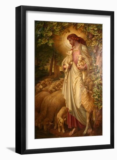 The Good Shepherd-Frederick James Shields-Framed Giclee Print