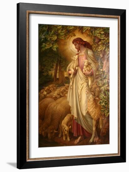 The Good Shepherd-Frederick James Shields-Framed Giclee Print