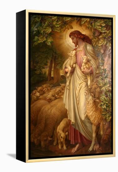 The Good Shepherd-Frederick James Shields-Framed Premier Image Canvas