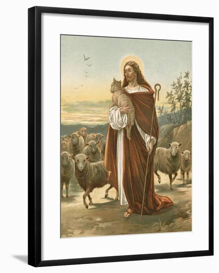 The Good Shepherd-John Lawson-Framed Giclee Print