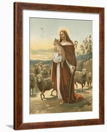 The Good Shepherd-John Lawson-Framed Giclee Print