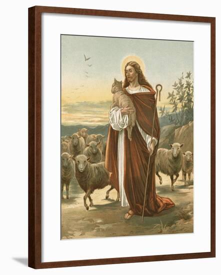 The Good Shepherd-John Lawson-Framed Giclee Print