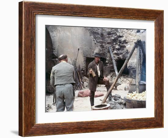 THE GOOD, THE BAD AND THE UGLY, 1966 directed by SERGIO LEONE Lee Van Cleef (photo)-null-Framed Photo