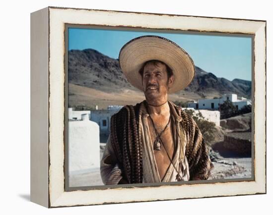 THE GOOD THE BAD AND THE UGLY, 1966 directed by SERGIO LEONEEli Wallach (photo)-null-Framed Stretched Canvas