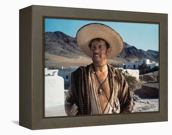 THE GOOD THE BAD AND THE UGLY, 1966 directed by SERGIO LEONEEli Wallach (photo)-null-Framed Stretched Canvas