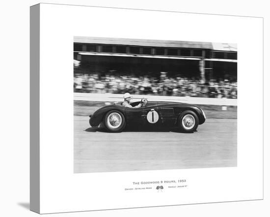 The Goodwood 9 Hours, 1953-Alan Smith-Framed Stretched Canvas