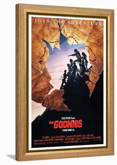 THE GOONIES [1985], directed by RICHARD DONNER.-null-Framed Premier Image Canvas