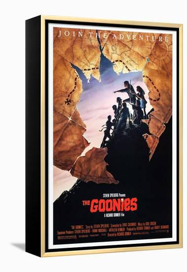 THE GOONIES [1985], directed by RICHARD DONNER.-null-Framed Premier Image Canvas