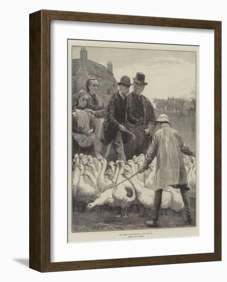 The Goose Club Committee-Alfred Edward Emslie-Framed Giclee Print