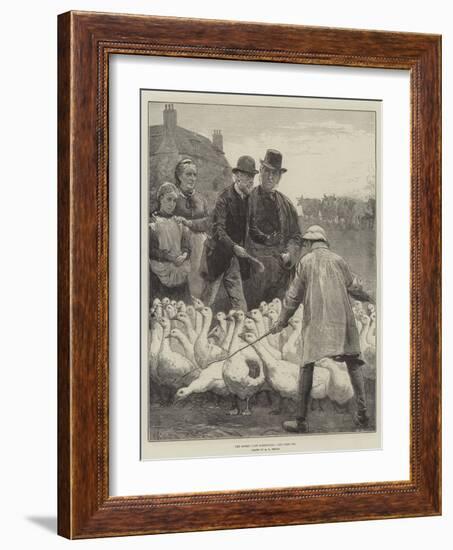 The Goose Club Committee-Alfred Edward Emslie-Framed Giclee Print