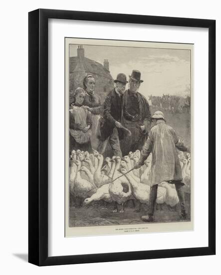 The Goose Club Committee-Alfred Edward Emslie-Framed Giclee Print