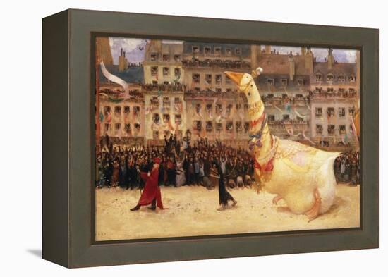 The Goose of the Republic-Jean Veber-Framed Premier Image Canvas