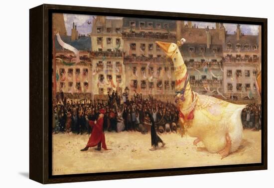 The Goose of the Republic-Jean Veber-Framed Premier Image Canvas