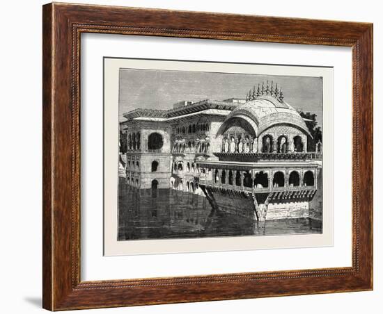 The Gopal Bhowan in the Palace of Digh, India-null-Framed Giclee Print