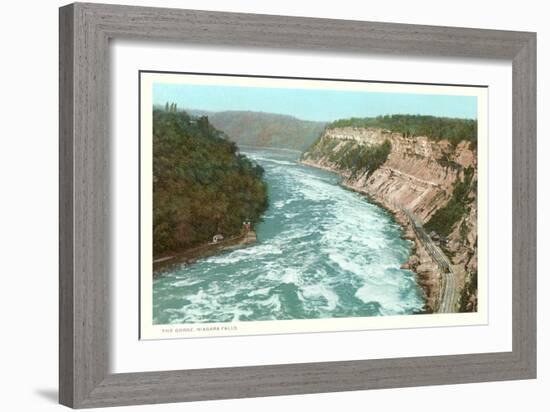 The Gorge, Niagara Falls, New York-null-Framed Art Print