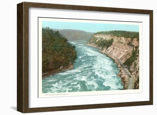 The Gorge, Niagara Falls, New York-null-Framed Art Print