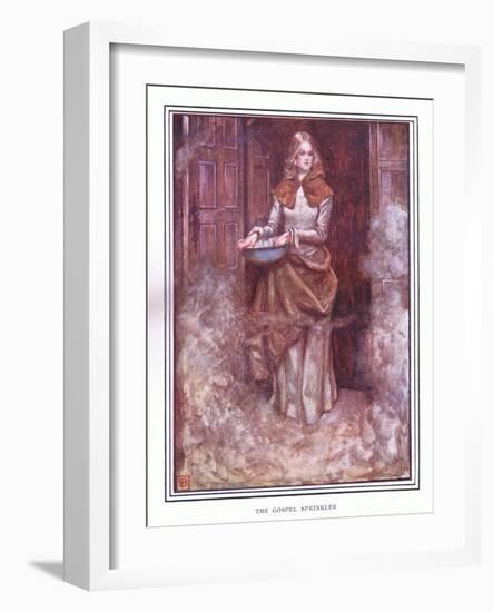 The Gospel Sprinkler-John Byam Liston Shaw-Framed Giclee Print