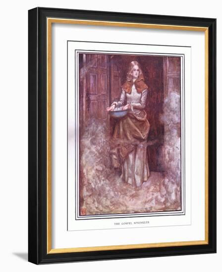 The Gospel Sprinkler-John Byam Liston Shaw-Framed Giclee Print