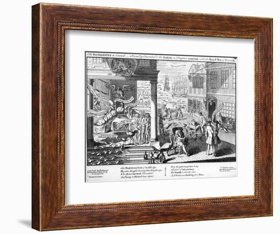 The Gothamites in Council, 1761-null-Framed Giclee Print
