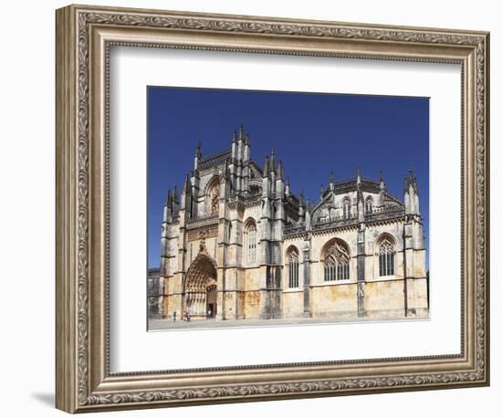 The Gothic-Manueline Style Batalha Abbey (Mosteiro De Santa Maria Da Vitoria), UNESCO World Heritag-Stuart Forster-Framed Photographic Print