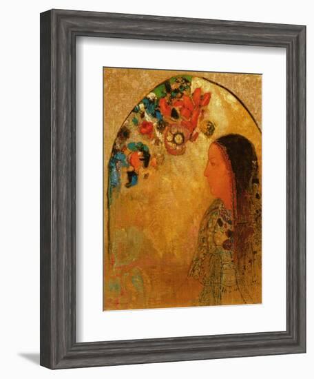 The Gothic Window, 1900-Odilon Redon-Framed Giclee Print