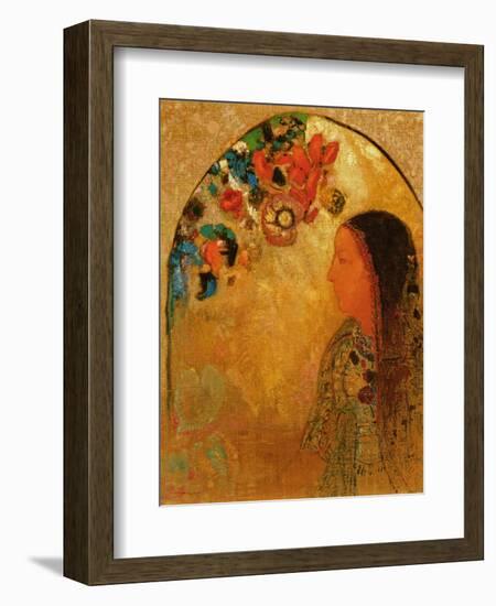 The Gothic Window, 1900-Odilon Redon-Framed Giclee Print