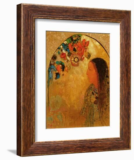 The Gothic Window, 1900-Odilon Redon-Framed Giclee Print