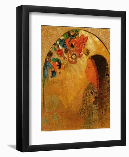 The Gothic Window, 1900-Odilon Redon-Framed Giclee Print