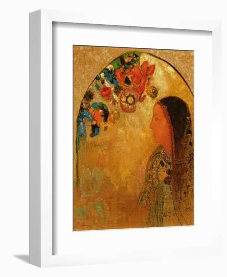 The Gothic Window, 1900-Odilon Redon-Framed Giclee Print