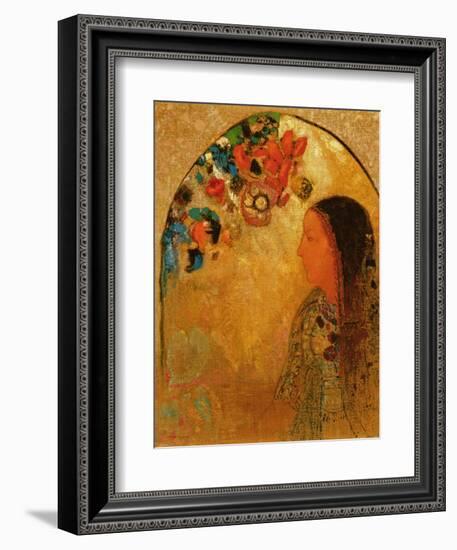 The Gothic Window, 1900-Odilon Redon-Framed Giclee Print