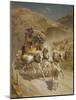 The Gotthard Pass Post Coach, 1873-Rudolf Koller-Mounted Giclee Print