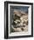 The Gotthard Post-Rudolf Koller-Framed Premium Giclee Print