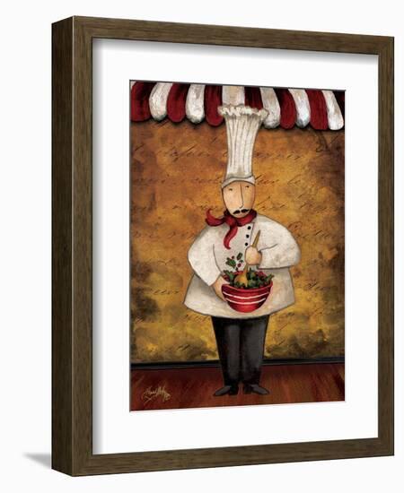 The Gourmets III-Elizabeth Medley-Framed Art Print