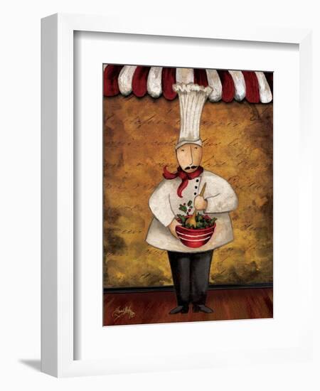 The Gourmets III-Elizabeth Medley-Framed Art Print