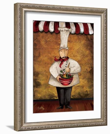 The Gourmets III-Elizabeth Medley-Framed Art Print