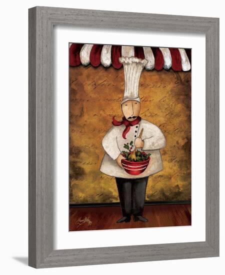 The Gourmets III-Elizabeth Medley-Framed Art Print