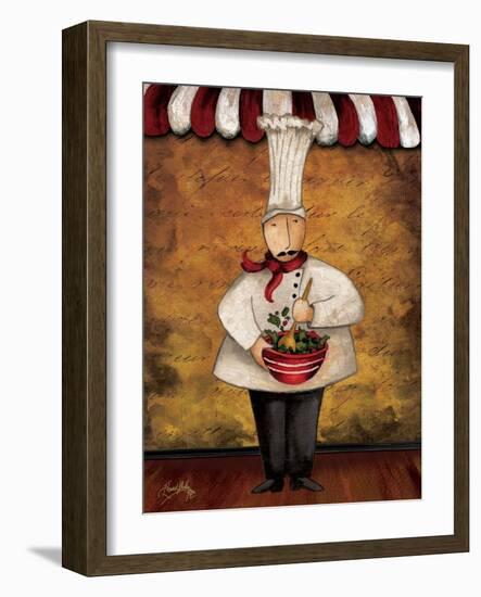 The Gourmets III-Elizabeth Medley-Framed Art Print