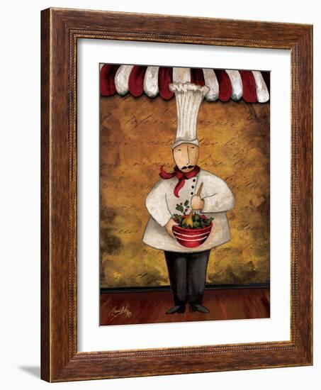 The Gourmets III-Elizabeth Medley-Framed Art Print