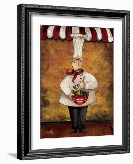 The Gourmets III-Elizabeth Medley-Framed Art Print