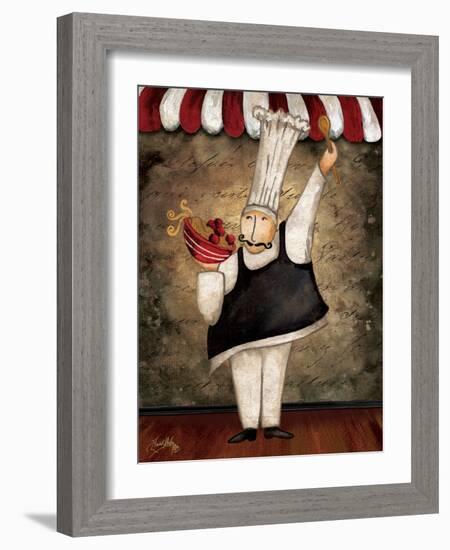 The Gourmets IV-Elizabeth Medley-Framed Art Print