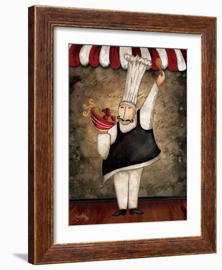 The Gourmets IV-Elizabeth Medley-Framed Art Print