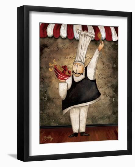 The Gourmets IV-Elizabeth Medley-Framed Art Print