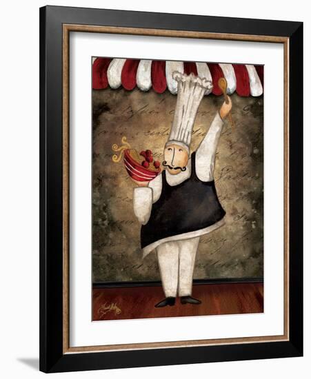 The Gourmets IV-Elizabeth Medley-Framed Art Print