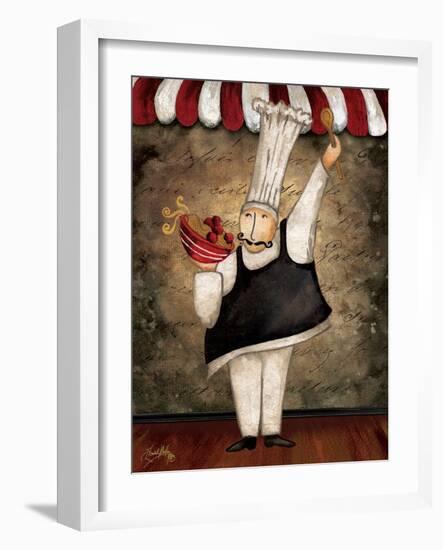 The Gourmets IV-Elizabeth Medley-Framed Art Print