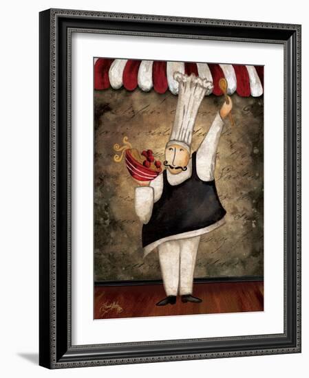 The Gourmets IV-Elizabeth Medley-Framed Art Print