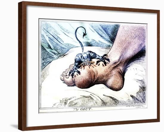 The Gout-null-Framed Giclee Print