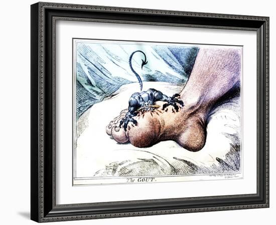 The Gout-null-Framed Giclee Print