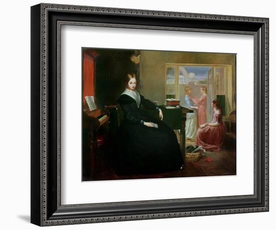 The Governess, 1844-Richard Redgrave-Framed Giclee Print